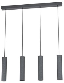 Lustră LED pe cablu MENTALONA 4xGU10/4,5W/230V Eglo 39822