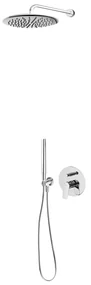 Set baterie cadă-duș Oltens Vernal 34104100, cap de duș Oltens Sondera 37002100, 39400100, 37102100, 39304100, 37200100