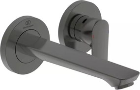 Baterie lavoar incastrata Ideal Standard Connect Air pipa 19 cm gri Magnetic Grey fara corp ingropat