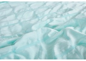 Lenjerie de pat verde-mentă din țesătură crep pentru pat de o persoană 140x200 cm Naomi – My House