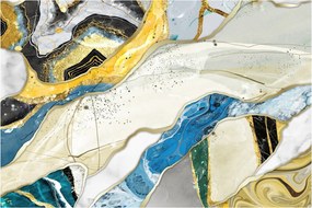 Tablou - Marmură colorată (90x60 cm)