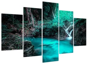 Tablou - Oază turcoaz (150x105 cm)