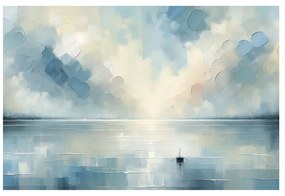 Tablou liniștea luciului albastru