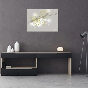 Tablou - Crenguțe înflorite (70x50 cm)