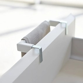 Suport pentru prosoape de bucătărie alb de agățat Tower – YAMAZAKI