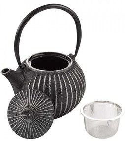 Ceainic din fonta cu sita Luigi Ferrero FR-8385W 850ml, negru 1004820
