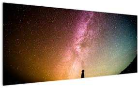 Tablou - cerul plin de stele (120x50 cm), în 40 de alte dimensiuni noi