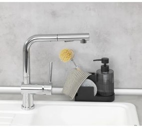 WENKO 54654100 - Organizator PINA, 16 x 17 cm, negru