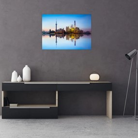 Tablou - Cerului dimineții deasupra Shanghaiului (70x50 cm)