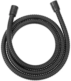 Furtun de dus Deante negru 150 cm dublu impletit