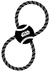 Star Wars jucărie pentru câini cu minge de tenis și frânghie