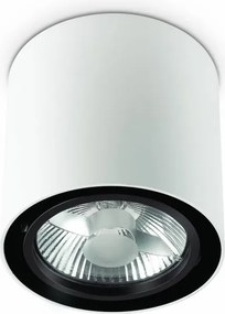 Plafoniera, Spot aplicat diametru 15cm, MOOD PL1 BIG ROUND BIANCO 140872