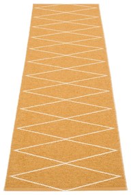 Covor tip traversă pentru interior și exterior galben ocru 70x240 cm Max Ochre – Pappelina