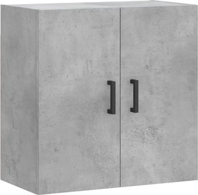 vidaXL Dulap de perete, gri beton, 60x31x60 cm, lemn compozit
