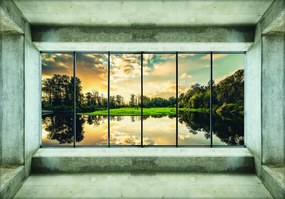Fototapet - Privie spre lac (152,5x104 cm)