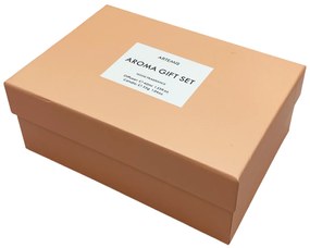 Set Aroma Difuzor cu betisoare  Lumanare ARTEMIS, Piersica