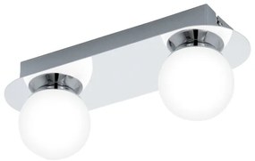 Abajur de rezervă din sticlă Eglo MOSIANO d. 8 cm alb