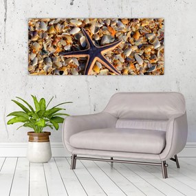 Tablou cu stea de mare (120x50 cm), în 40 de alte dimensiuni noi