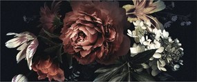 Tablou - Flori întunecate (120x50 cm)