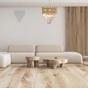 Lustră de cristal pe lanț MADISON 9xE14/40W/230V aurie