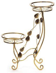 Suport de flori 70x50  cm auriu