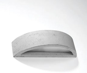 Aplică ATENA 1xE27/60W/230V beton Sollux SL.0994