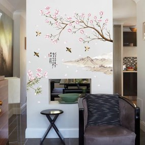 PIPPER | Autocolant de perete "Magnolia 2" 115x75cm