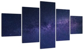 Tablou  cerului nocturn (125x70 cm), în 40 de alte dimensiuni noi