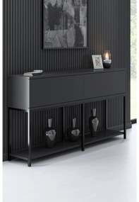 Măsuță consolă Vibubi 1 (antracit + negru) . 1093373