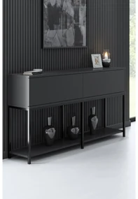 Măsuță consolă Vibubi 1 (antracit + negru) . 1093373