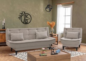 Set canapele/fotolii 3+1 Santiago (Crem). 1073346