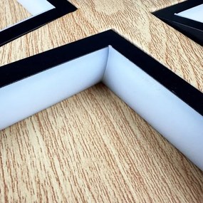 Plafonieră LED dimabilă LED/115W/230V 3000-6500K maro/negru + telecomandă