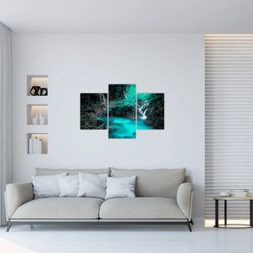 Tablou - Oază turcoaz (90x60 cm)