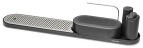 Organizator chiuveta Brabantia SinkStyle Set 1008496, 4 piese, Finisaj mineral, Rezistent la coroziune, Gri