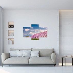 Tablou - Peisaj de primăvară japonez (90x60 cm)