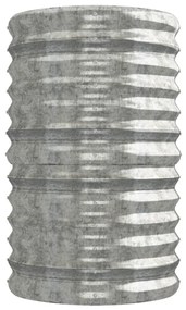 Jardiniera gradina argintiu 224x40x68 cm otel 1, Argintiu, 224 x 40 x 68 cm