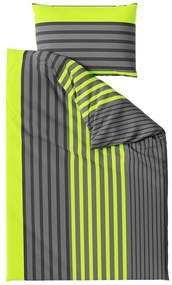 Lenjerie de pat din bumbac Culoare Verde, LINCOLN