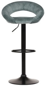 Set de scaune de bar AUB-822 BLUE4, 2 buc.