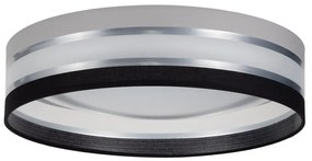 Plafonieră LED dimabilă SMART CORAL 24W/230V Wi-Fi Tuya negru/gri + telecomandă