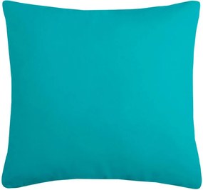 Pernuţă decorativă DUO UNI turcoaz, 40 x 40 cm