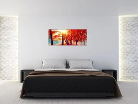 Tablou - Peisaj de toamnă (120x50 cm)