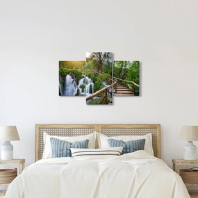 Tablou - Lacurile Plitvice (90x60 cm)