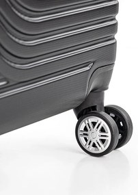 TraveLux Urban XX gurulós bőrönd szett fekete