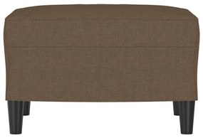 Taburet, maro, 60x50x41 cm, material textil Maro, 60 x 50 x 41 cm