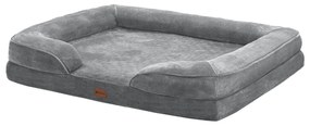 Jusky Pat pentru caini Sheena XL 105 x 82 cm - gri