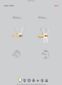 Aplica de perete LED design modern NEW YORK I