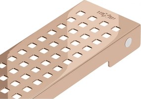 Mexen Flat M08 masca pentru scurgere liniară 50 cm, aur roz - 1625050