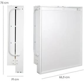 Masă de schimbat scutece suspendată alb Roba style - Roba