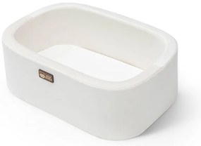 Pătuț leagăn alb/natural Hier – Kalune Design