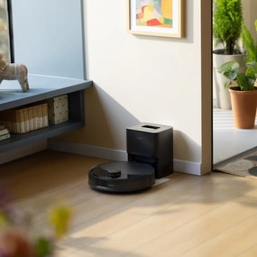 Aspirator robot Roborock Q10 PF+, 10000 Pa, 150 min, 0,35 L, Wi-Fi, Uscat/umed, Ridicare automata a mopului, LiDAR 360°, Cartografiere 3D, Control vocal, Negru